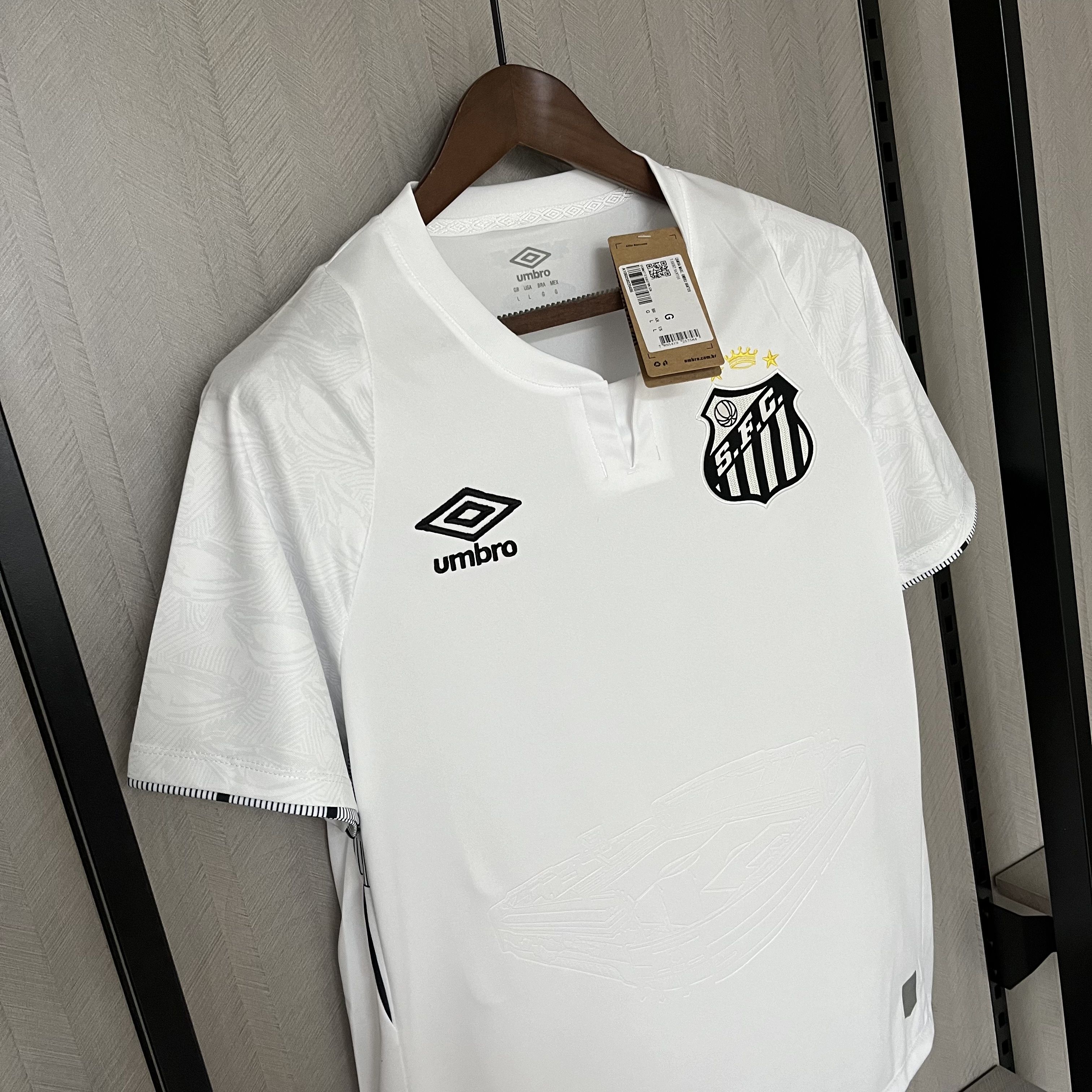 Camisola Principal Santos 24/25 - Versão adepto 8