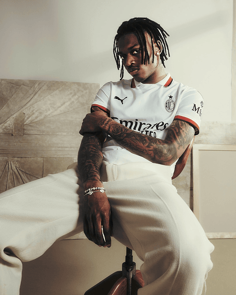 Criança - Camisola alternativa AC Milan 24/25 - Rafa Leão 10