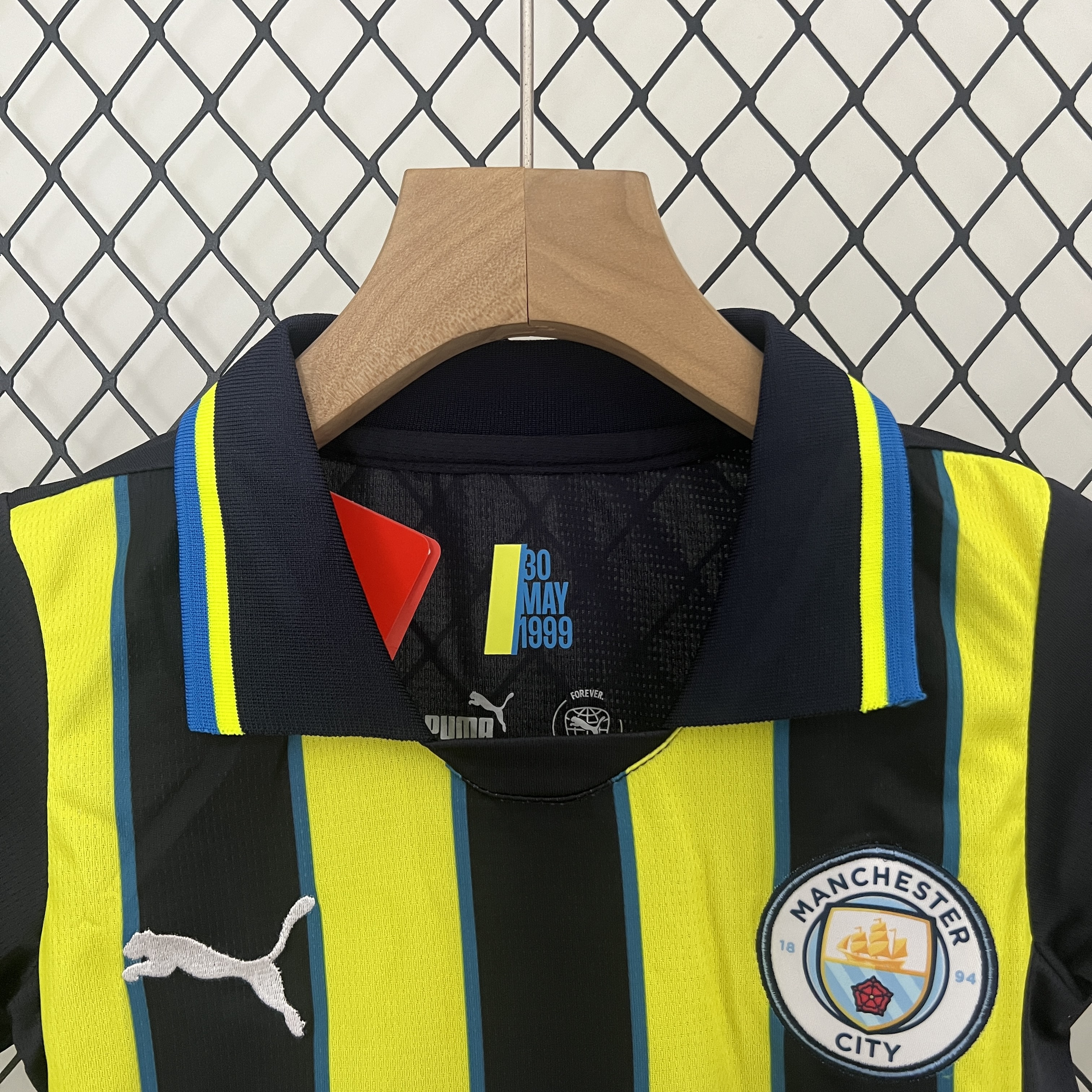 Kit Criança Man City alternativo 24/25 6