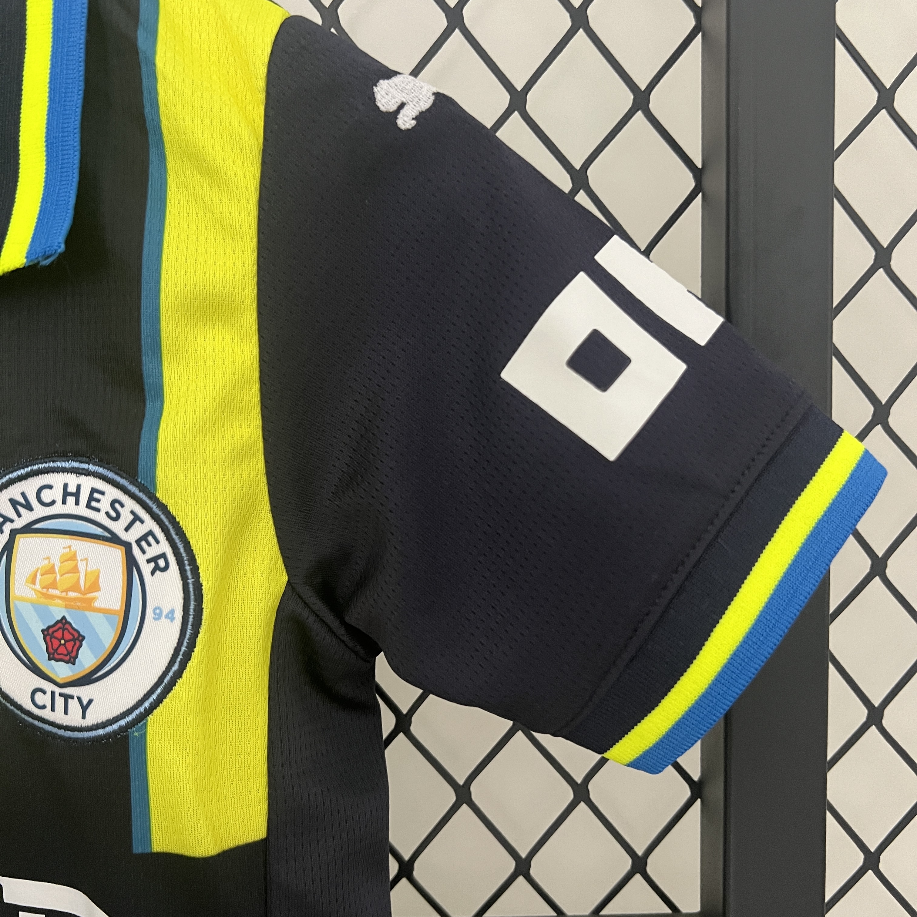 Kit Criança Man City alternativo 24/25 8