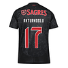 Camisola alternativa SL Benfica 24/25 - Aktürkoğlu 17 - Versão adepto