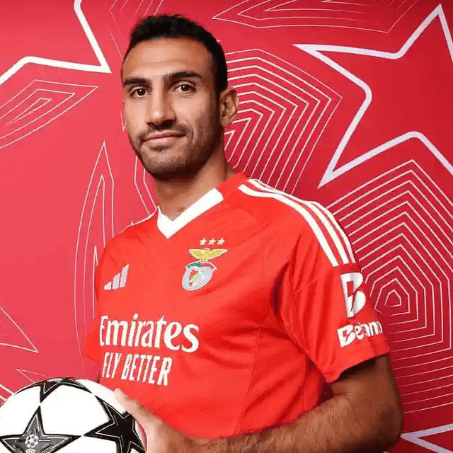 Camisola principal SL Benfica 24/25 - Pavlidis 14 - Versão adepto