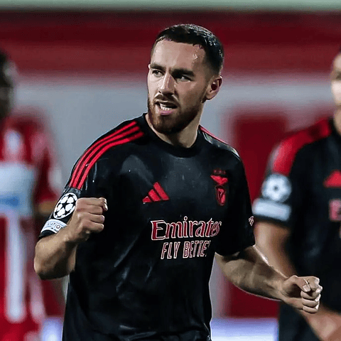 Camisola alternativa SL Benfica 24/25 - Kökçü 10 - Versão adepto