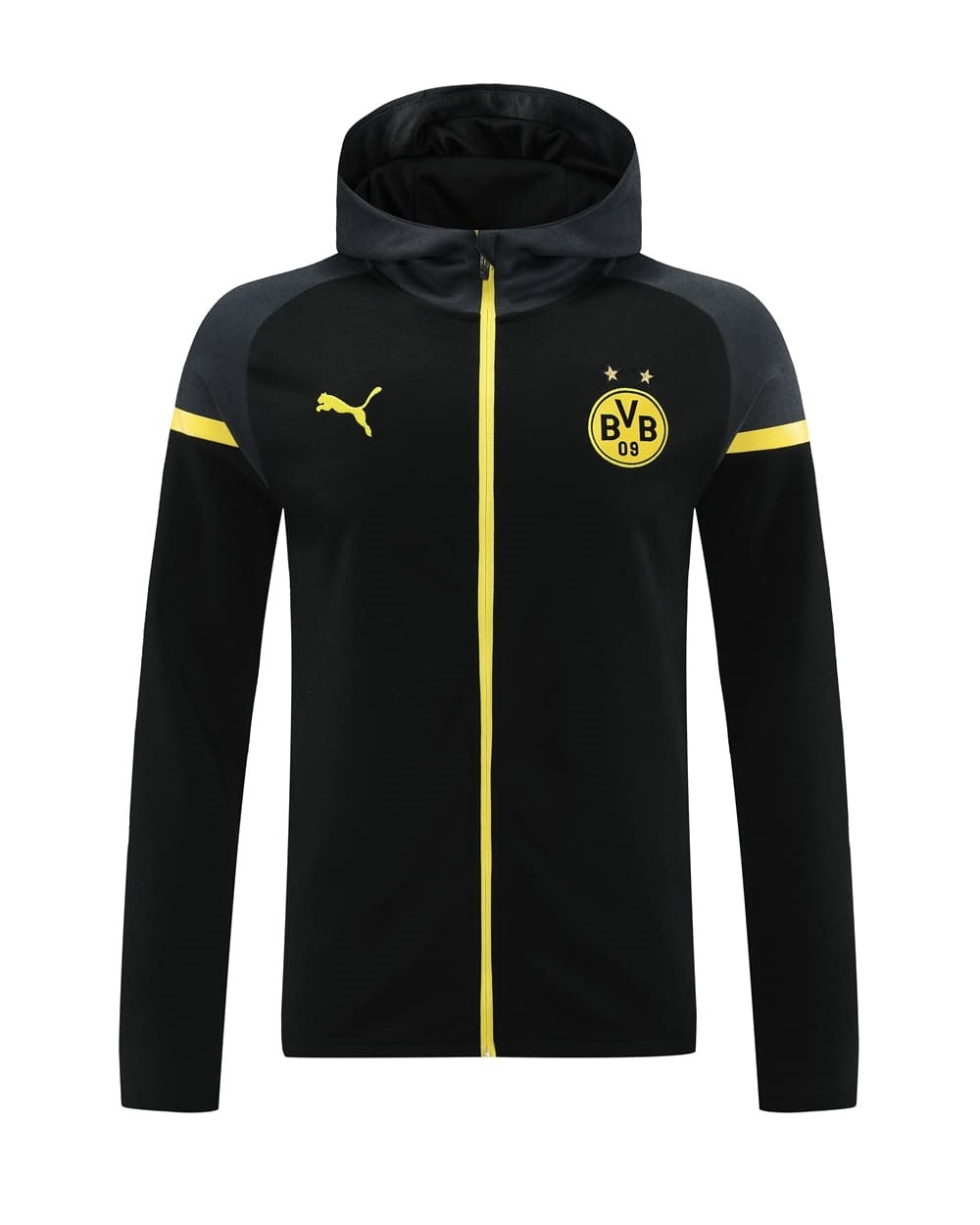 Casaco de Fato Treino Dortmund c/ carapuço #1 3