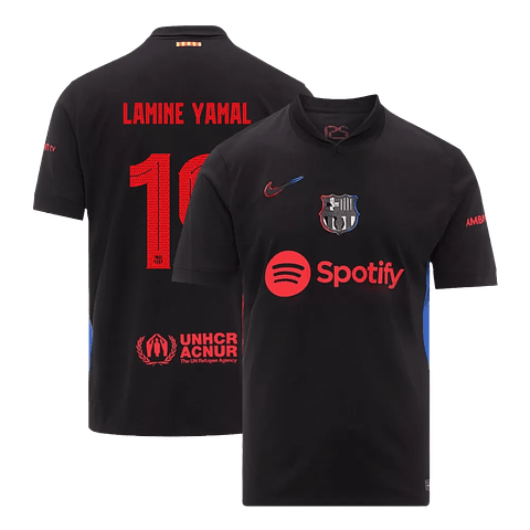 Criança - Camisola alternativa Barcelona 24/25 - Lamine Yamal 19
