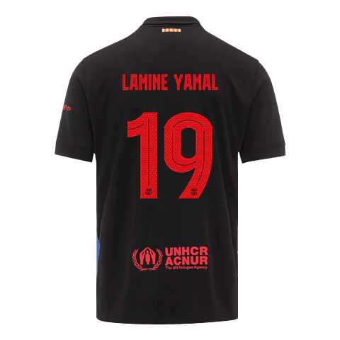 Criança - Camisola alternativa Barcelona 24/25 - Lamine Yamal 19