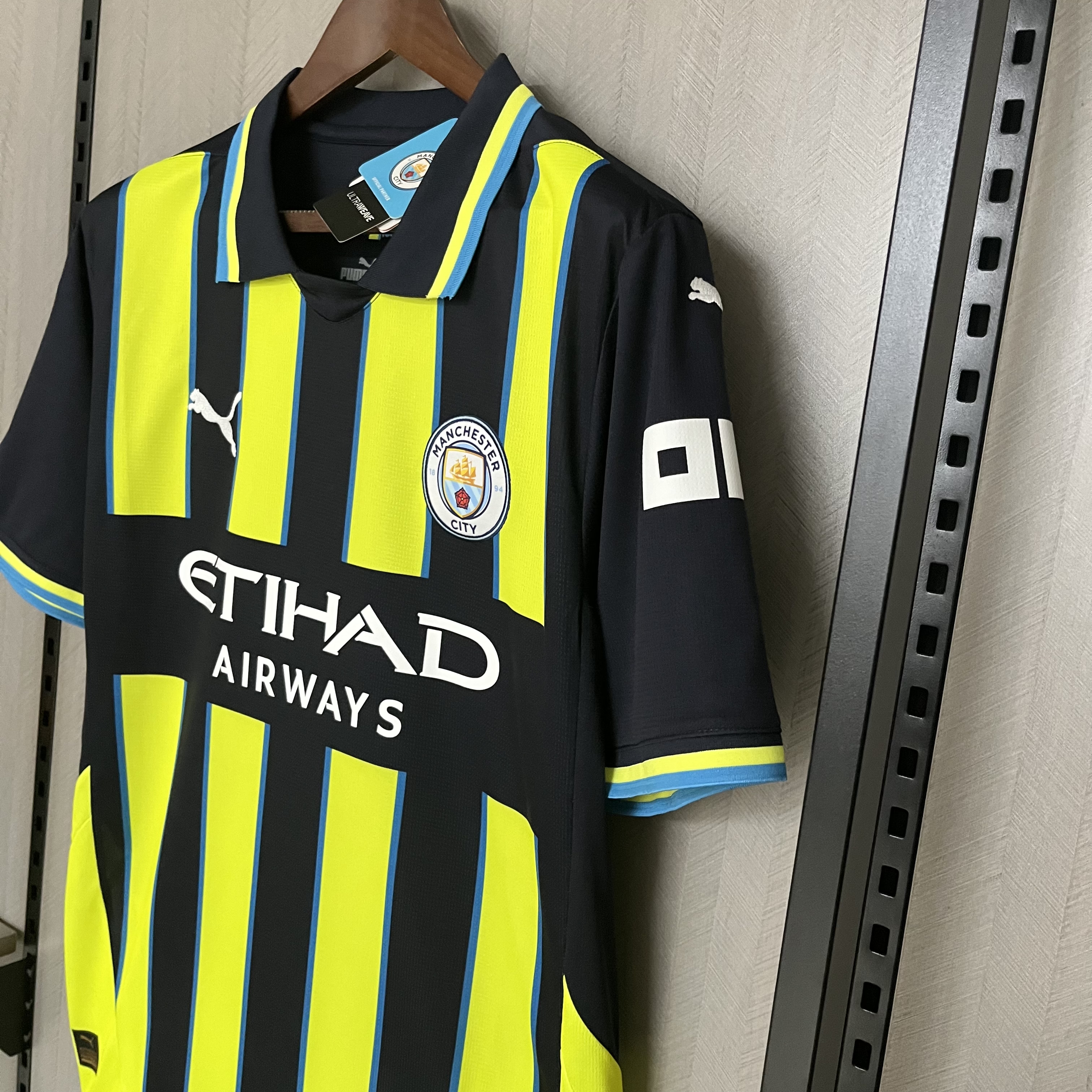 Camisola alternativa Man City 24/25 - Versão Adepto 9