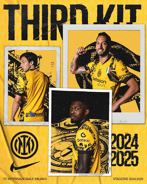 3ª Camisola Inter 24/25 - Versão adepto