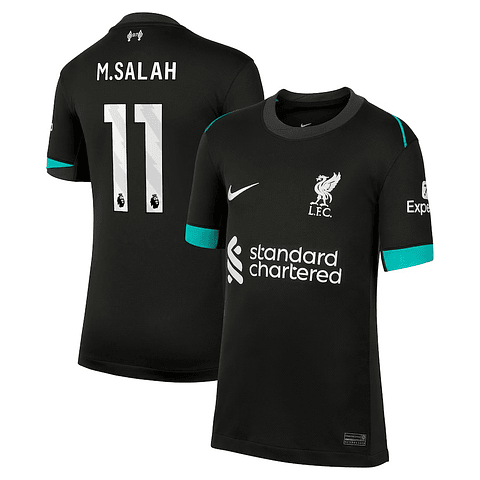 Criança - Camisola alternativa Liverpool 24/25 - M.Salah 11