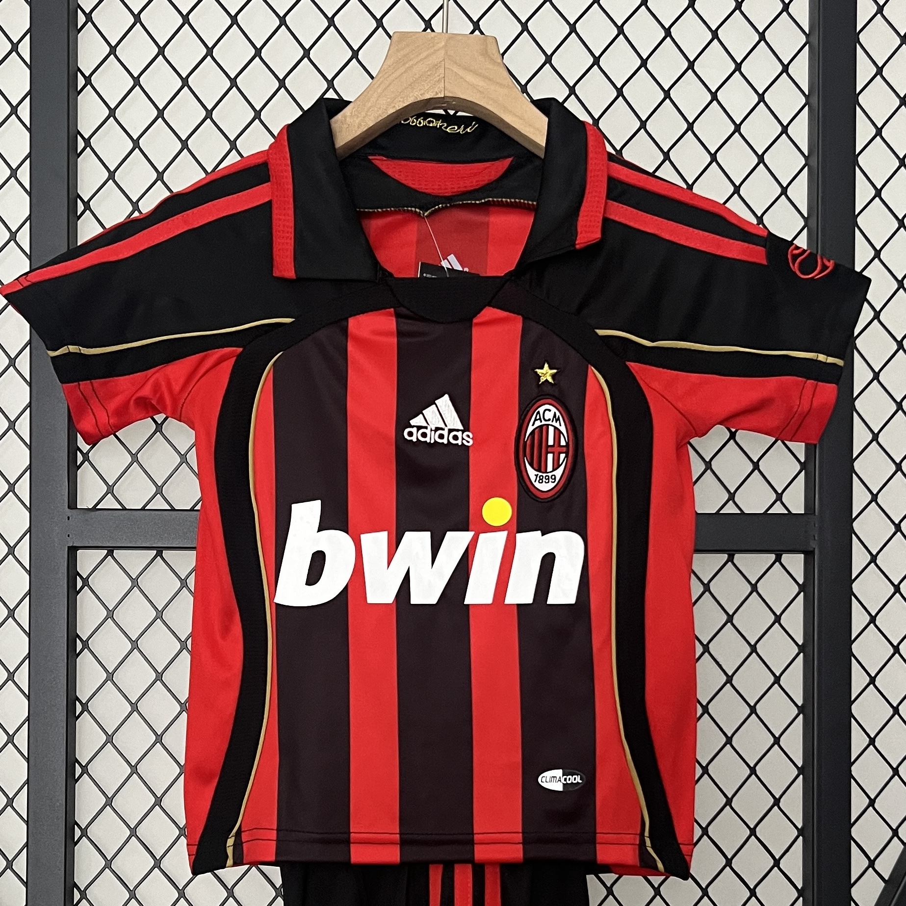 Criança - Camisola principal AC Milan 2006/2007 1