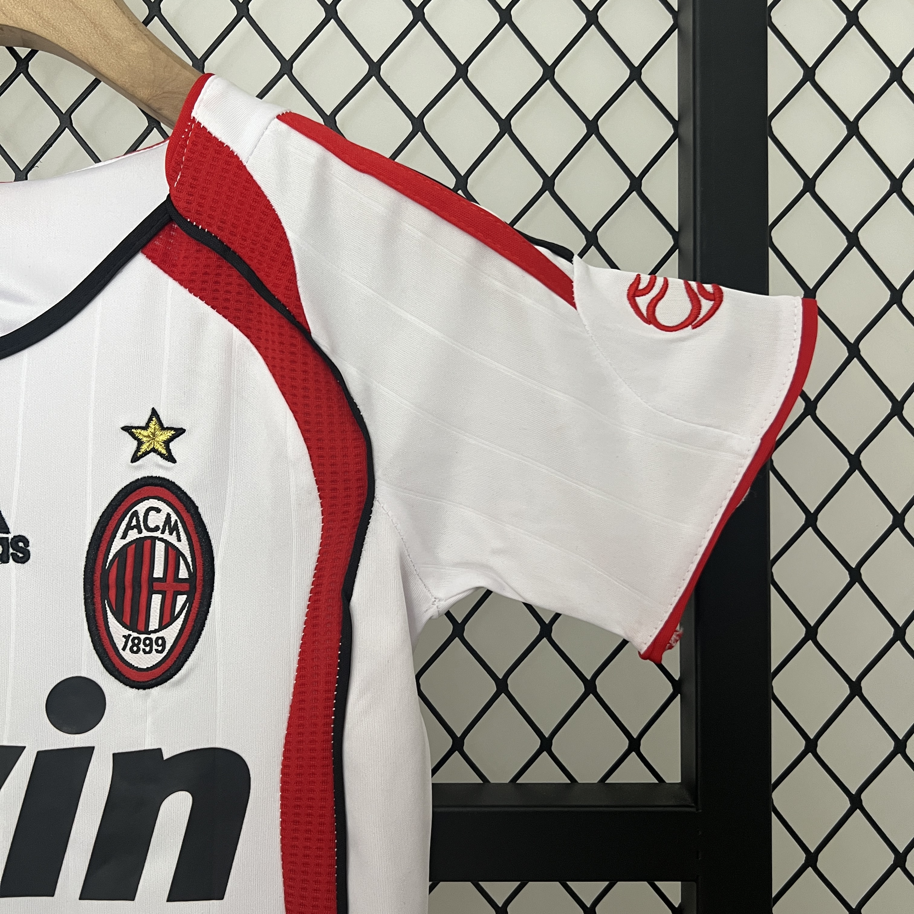 Criança - Camisola alternativa AC Milan 2006/2007 7