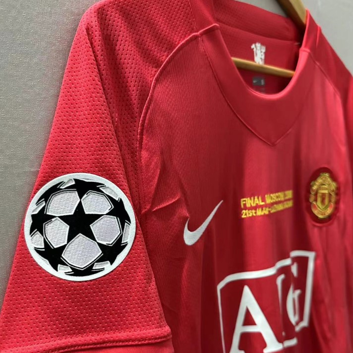 Camisola principal Manchester United 2007/2008 - Ronaldo 7 - Versão adepto 3