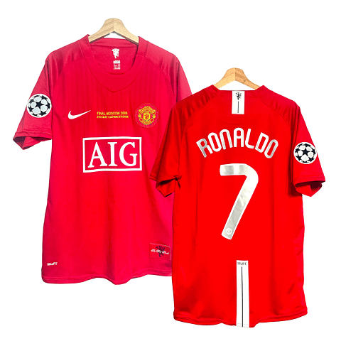 Criança - Camisola principal Manchester United 2007/2008 - Ronaldo 7