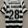 Camisola principal Sporting 2002/2003 - C.Ronaldo 28 - Versão adepto