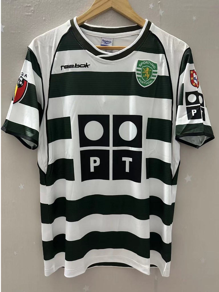 Criança - Camisola principal Sporting CP 2002/2003 - C.Ronaldo 28 3