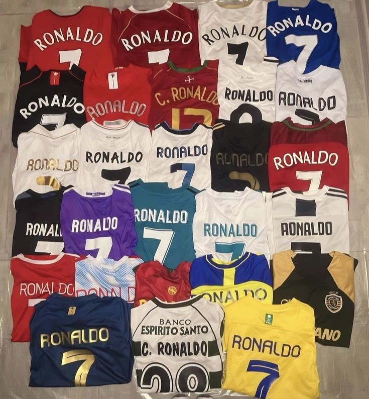 Pack Mistério de Camisolas do Cristiano Ronaldo - ADULTO 1