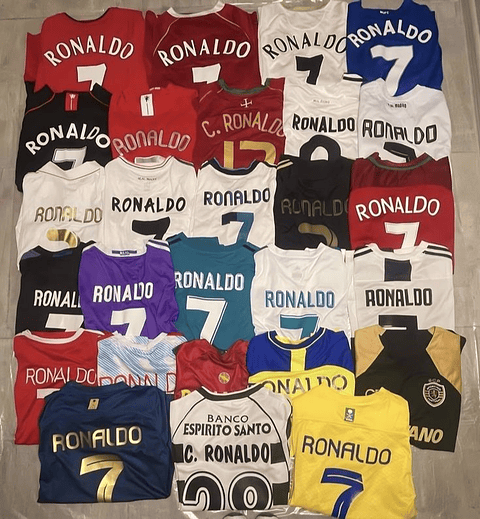 Pack Mistério de Camisolas do Cristiano Ronaldo - CRIANÇA