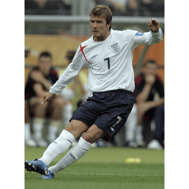 Camisola principal Inglaterra 2006 - Beckham 7 - Versão adepto