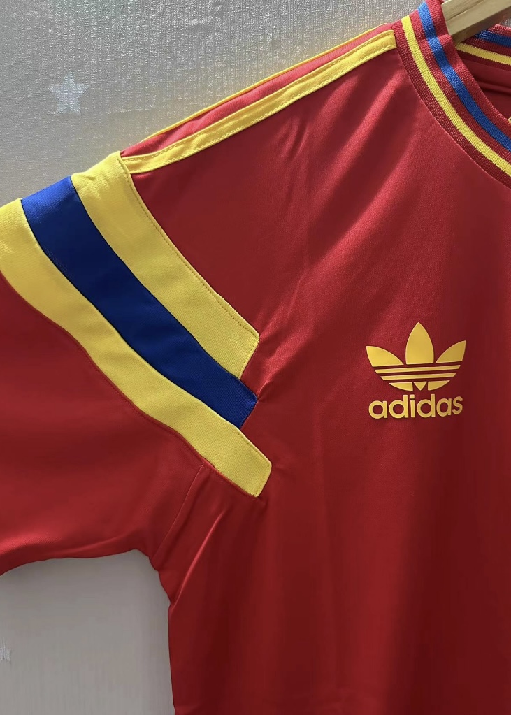 Camisola alternativa Colombia 1990 - Valderrama 10 - Versão adepto 5