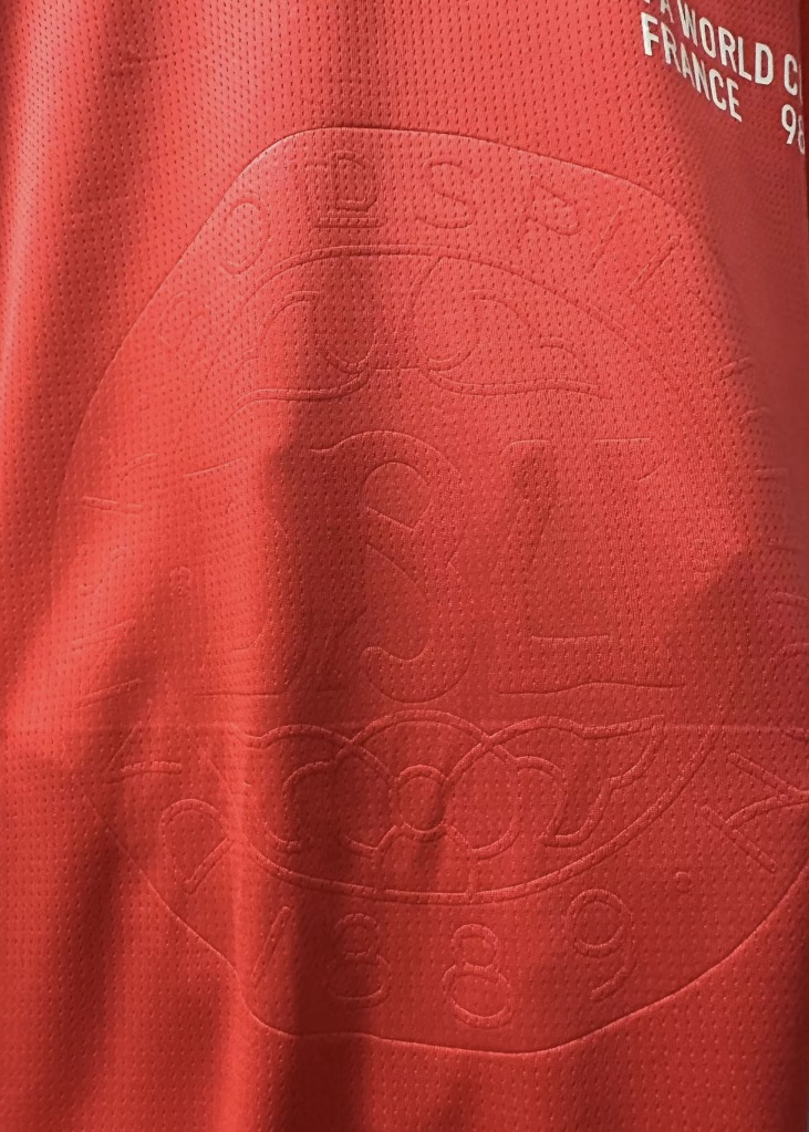 Camisola principal Dinamarca 1998 - M.Laudrup 10 - Versão adepto 5