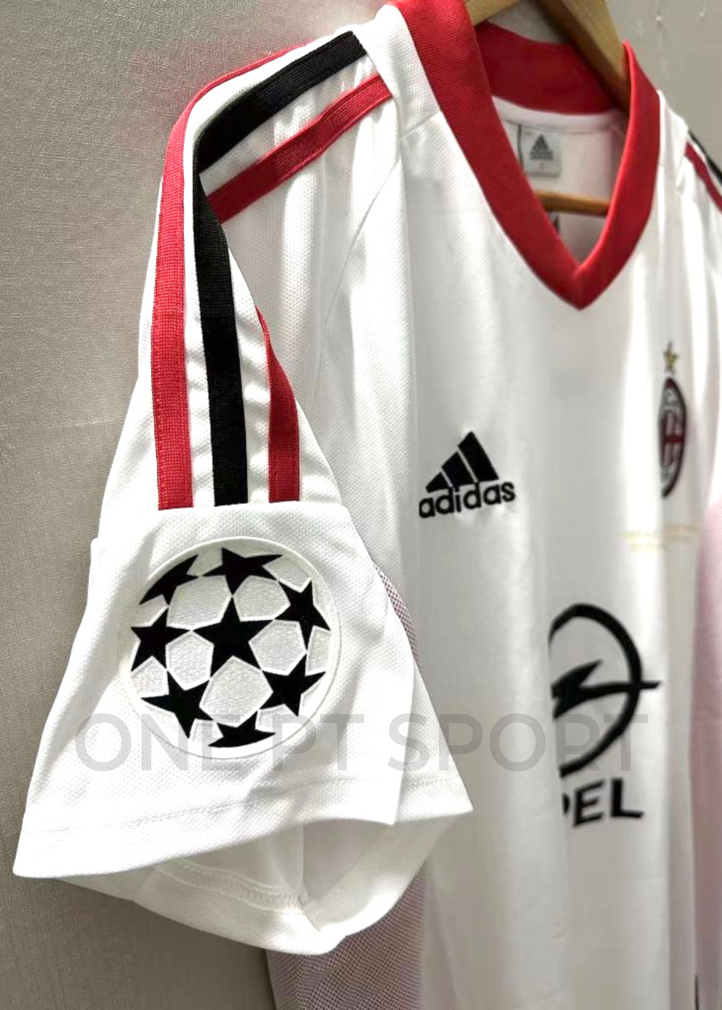 Camisola alternativa AC Milan 2002/2003 - Shevchenko 7 - Versão adepto 4