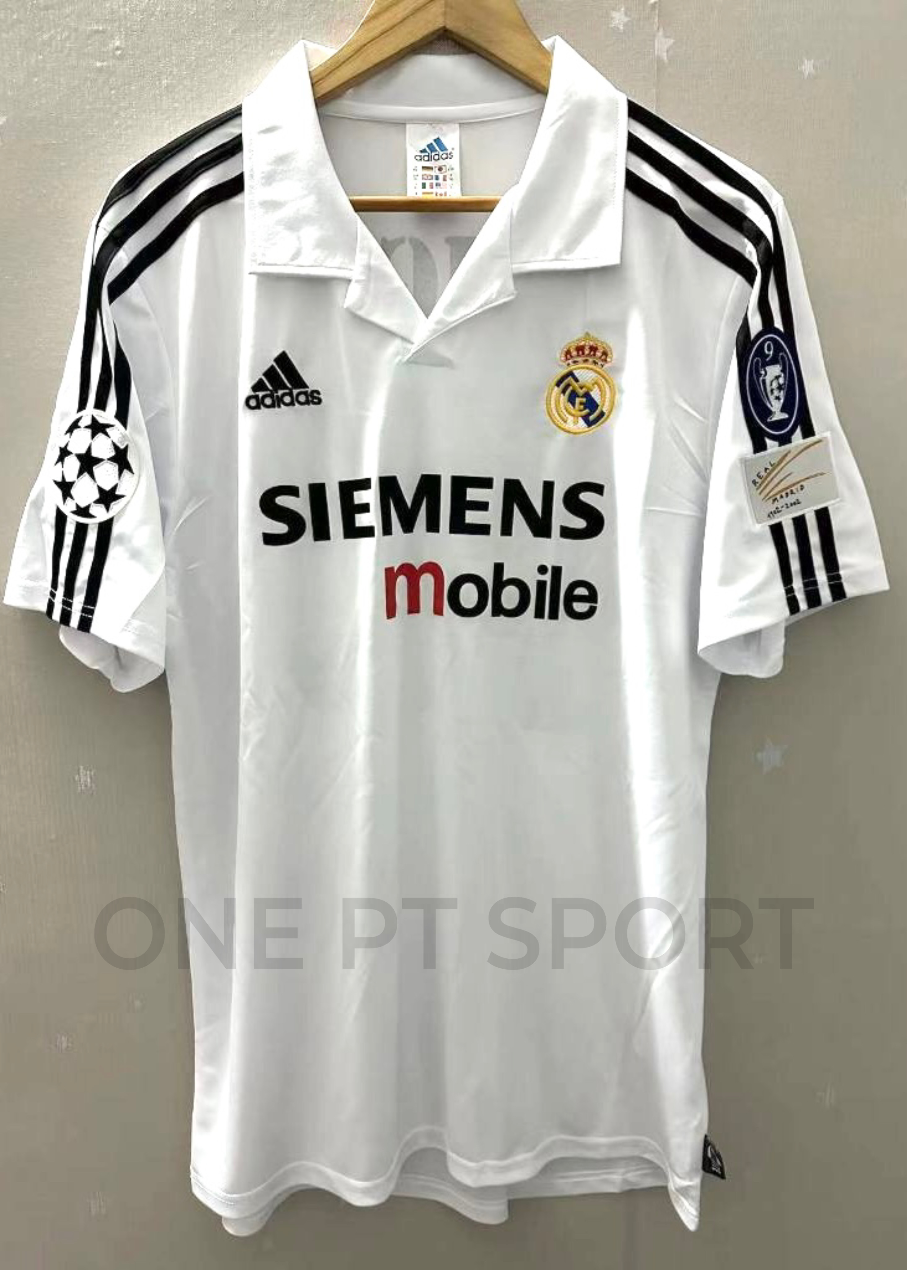 Camisola principal Real Madrid 2002/2003 - Zidane 5 - Versão adepto 3