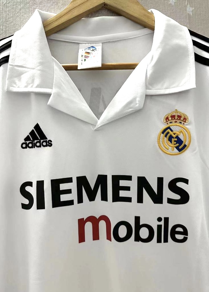 Camisola principal Real Madrid 2002/2003 - Zidane 5 - Versão adepto 6