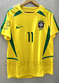 Camisola Principal Brasil 2002 - Ronaldinho 11 - Versão adepto - Thumbnail 3