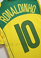 Camisola principal Brasil 2004 - Ronaldinho 10 - Versão adepto - Thumbnail 5