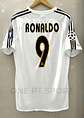 Camisola principal Real Madrid 2003/2004 - Ronaldo 9 - Versão adepto - Thumbnail 2