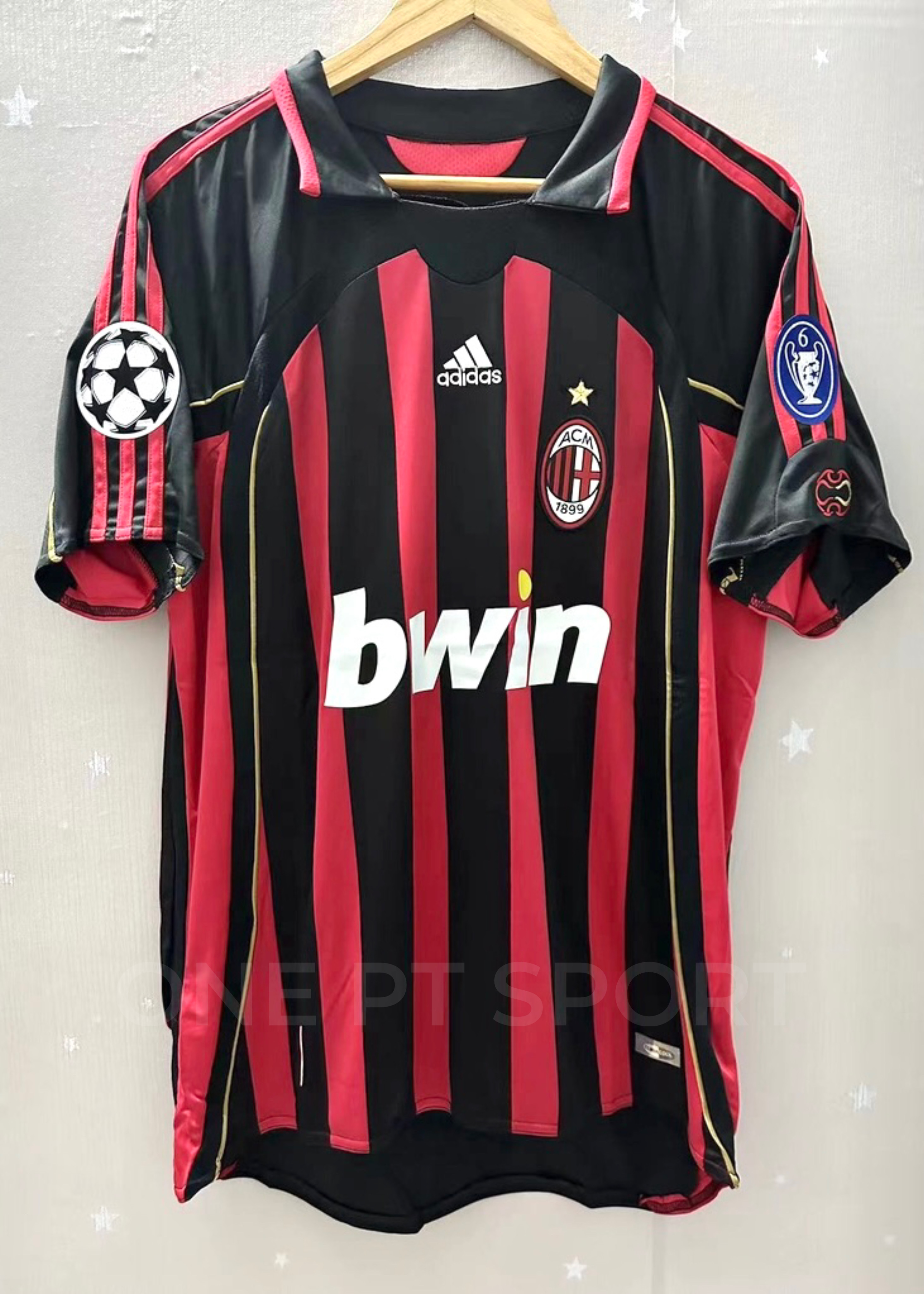Camisola Principal Ac Milan 2006/2007 - Kaka 22 - Versão adepto 3