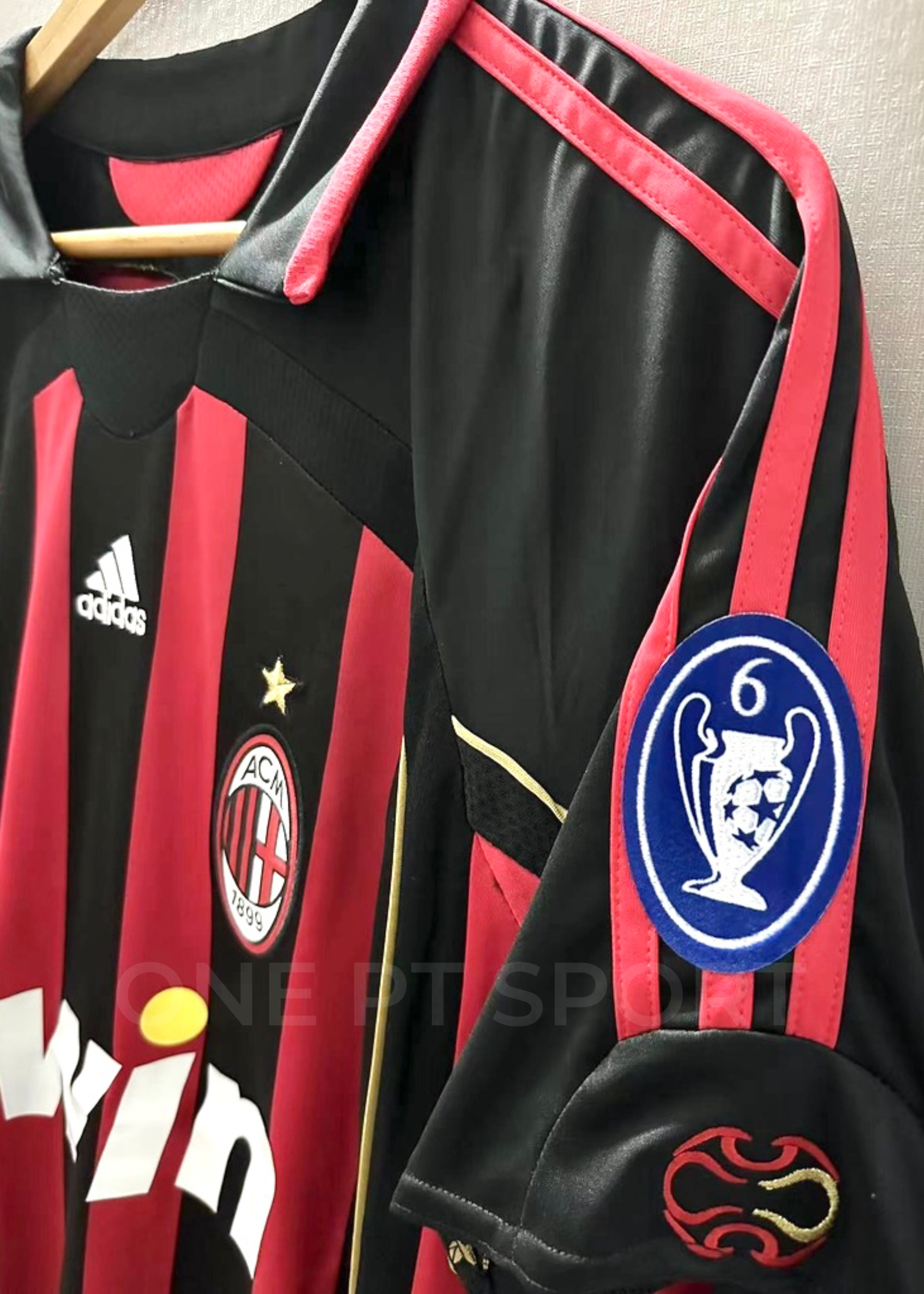 Camisola Principal Ac Milan 2006/2007 - Kaka 22 - Versão adepto 9