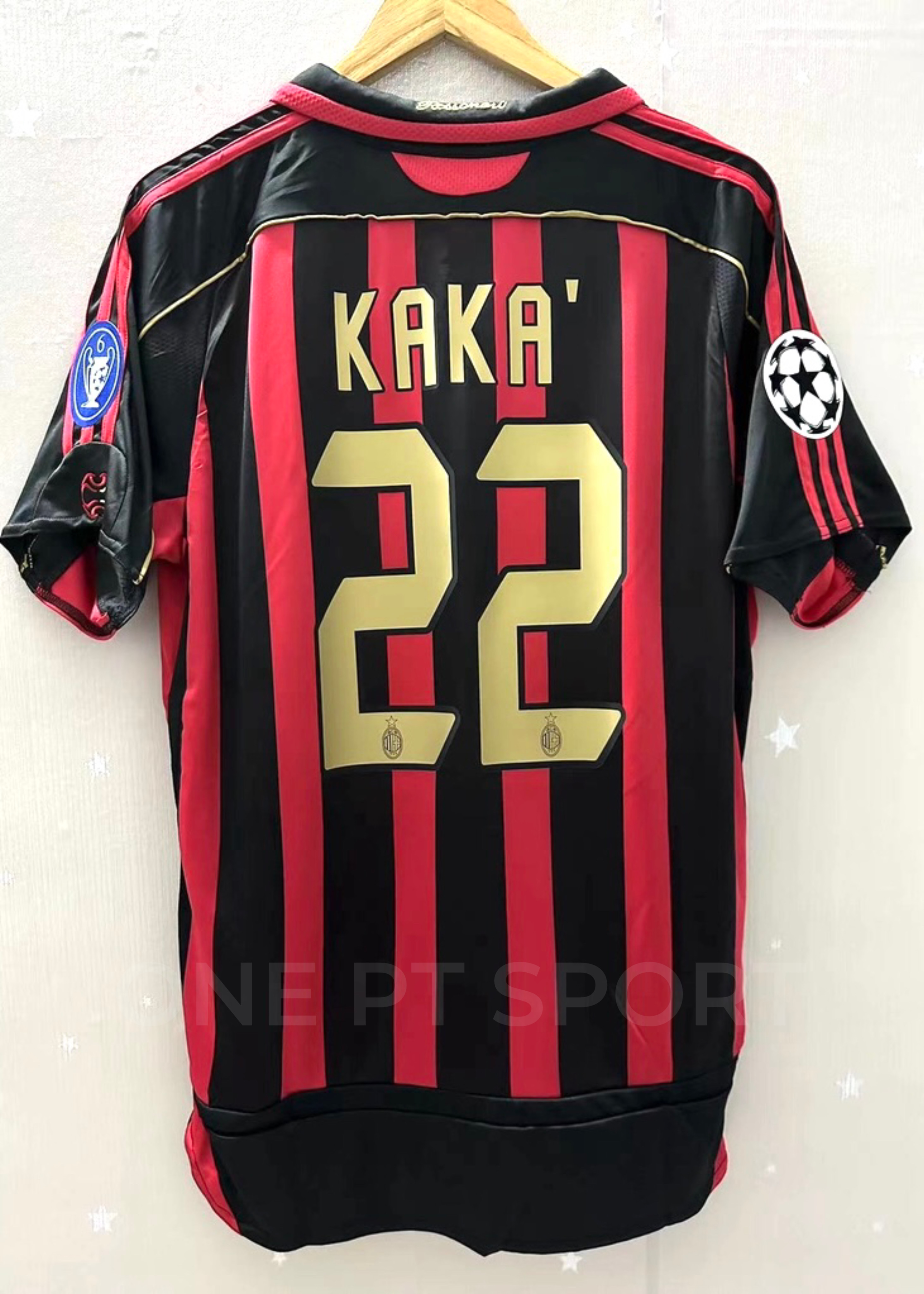 Camisola Principal Ac Milan 2006/2007 - Kaka 22 - Versão adepto 1
