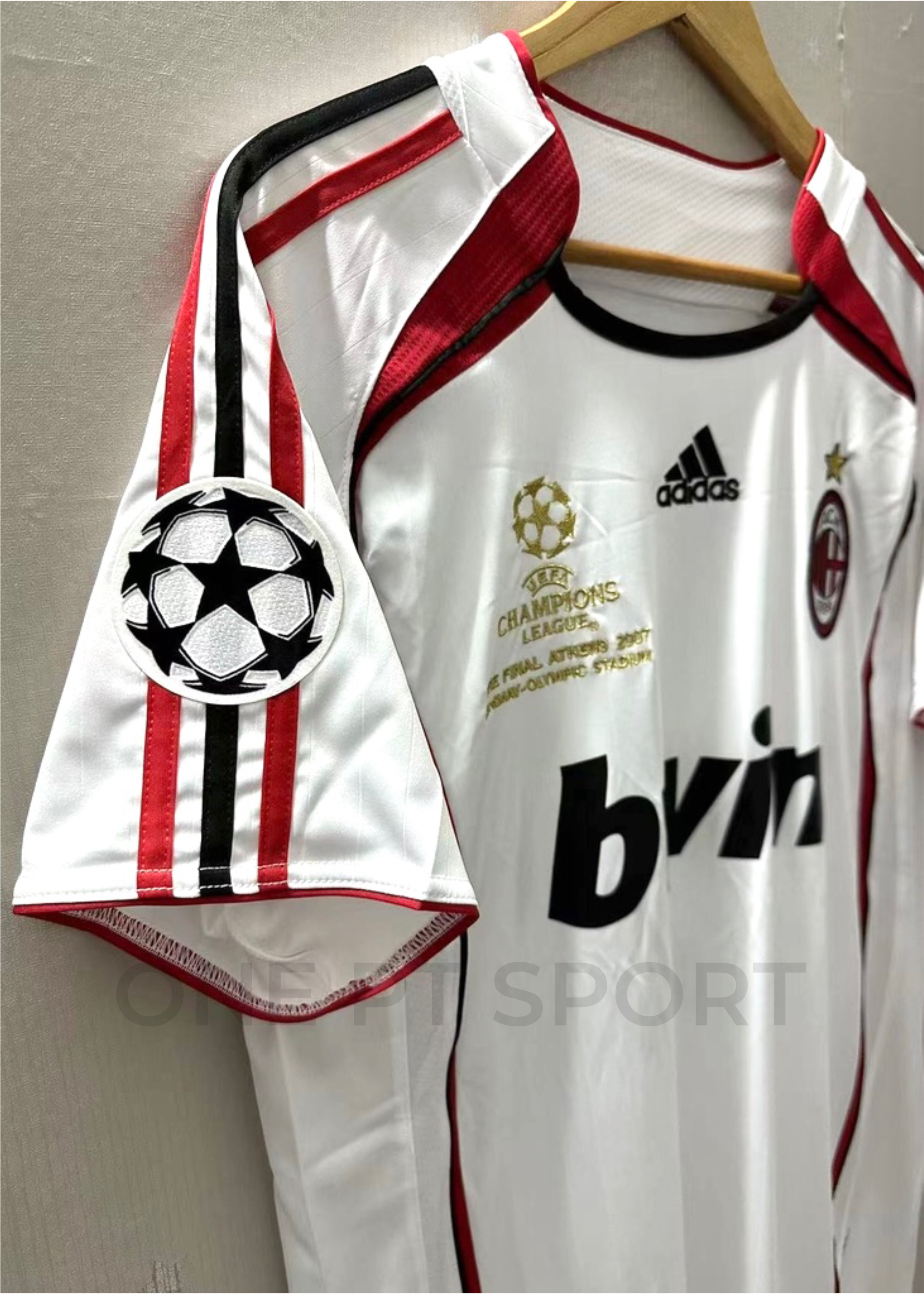 Camisola alternativa Ac Milan 2006/2007 - Kaka 22 - Versão adepto 6