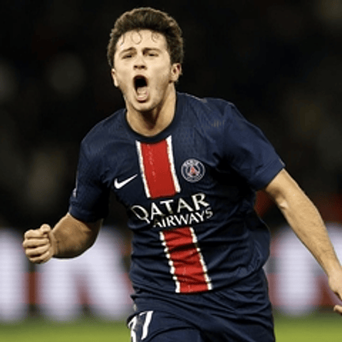 Criança - Camisola principal PSG 24/25 - João Neves 87