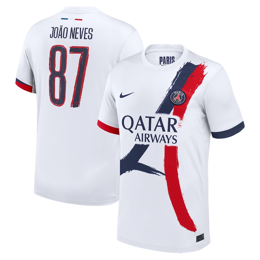 Criança - Camisola alternativa PSG 24/25 - João Neves 87 1