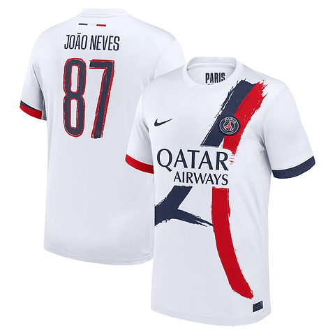 Criança - Camisola alternativa PSG 24/25 - João Neves 87