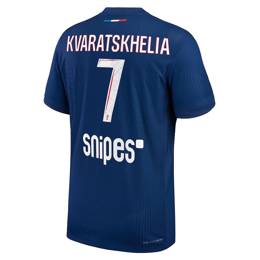 Camisola principal PSG 24/25 - Kvaratskhelia 7 6