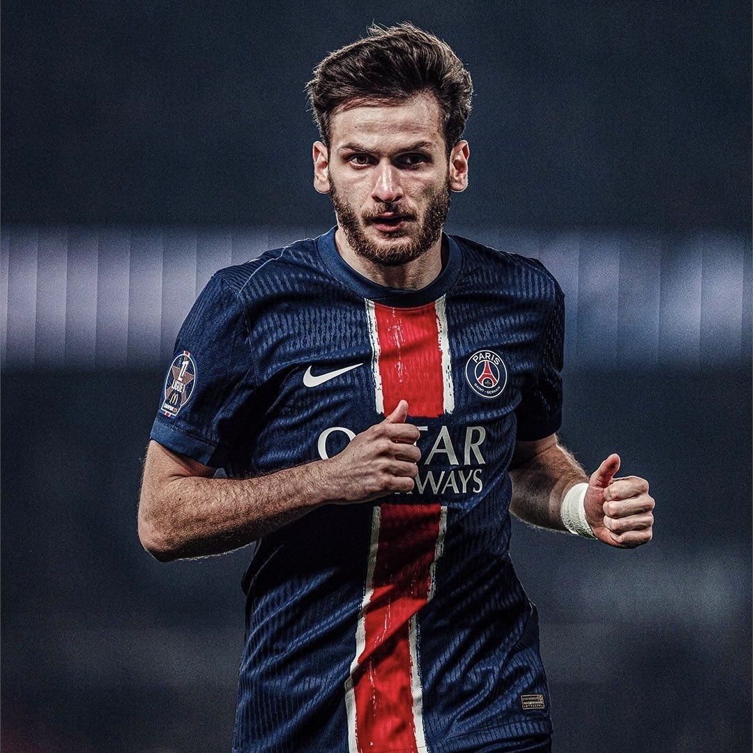 Criança - Camisola principal PSG 24/25 - Kvaratskhelia 7 2