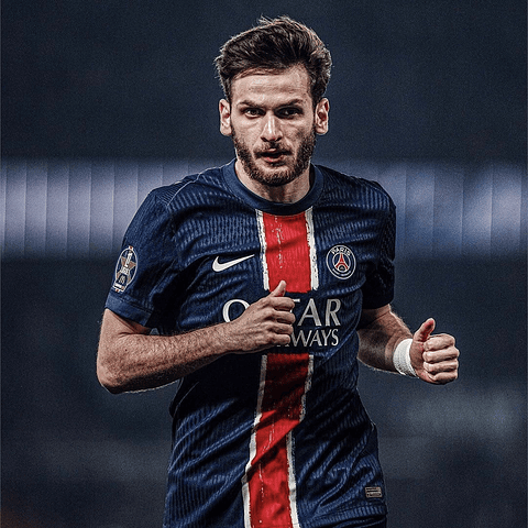 Criança - Camisola principal PSG 24/25 - Kvaratskhelia 7