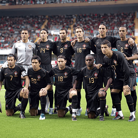 Camisola alternativa Portugal 2006 - Versão adepto