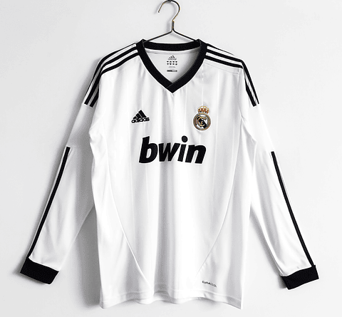 Camisola principal Real Madrid 2012/2013 - Versão adepto - Manga comprida