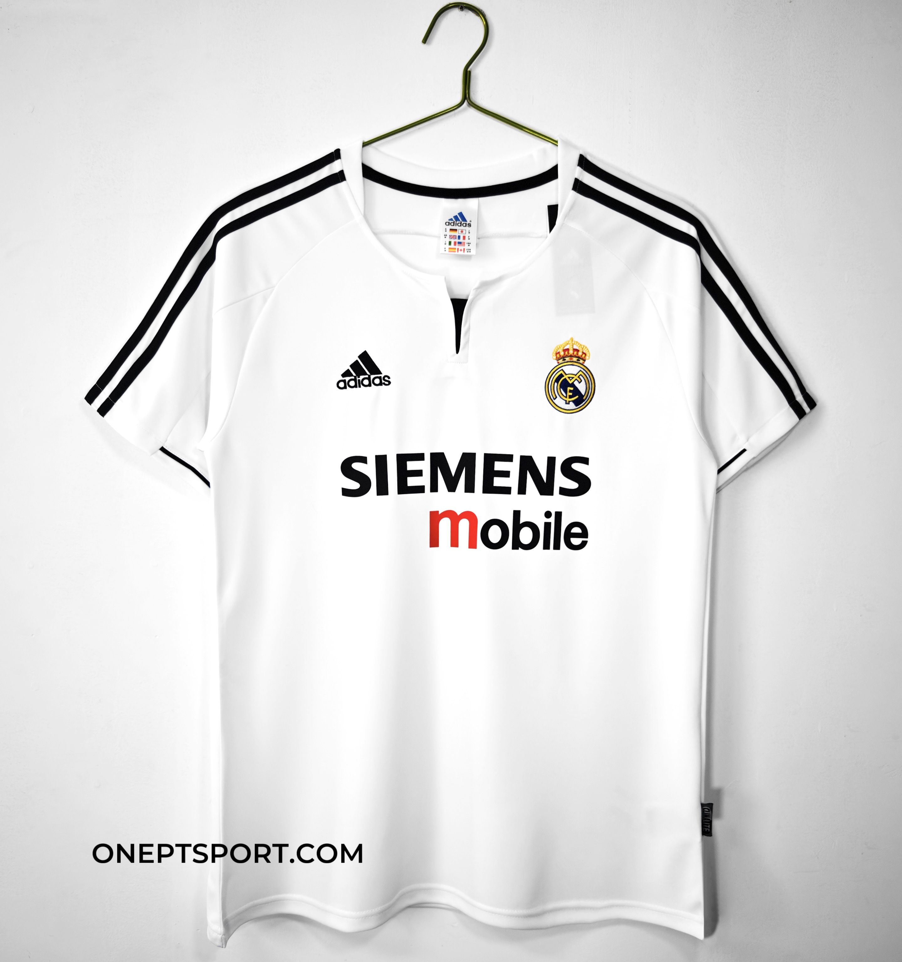 Camisola principal Real Madrid 2003/2004 - Versão adepto 1