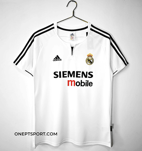 Camisola principal Real Madrid 2003/2004 - Versão adepto