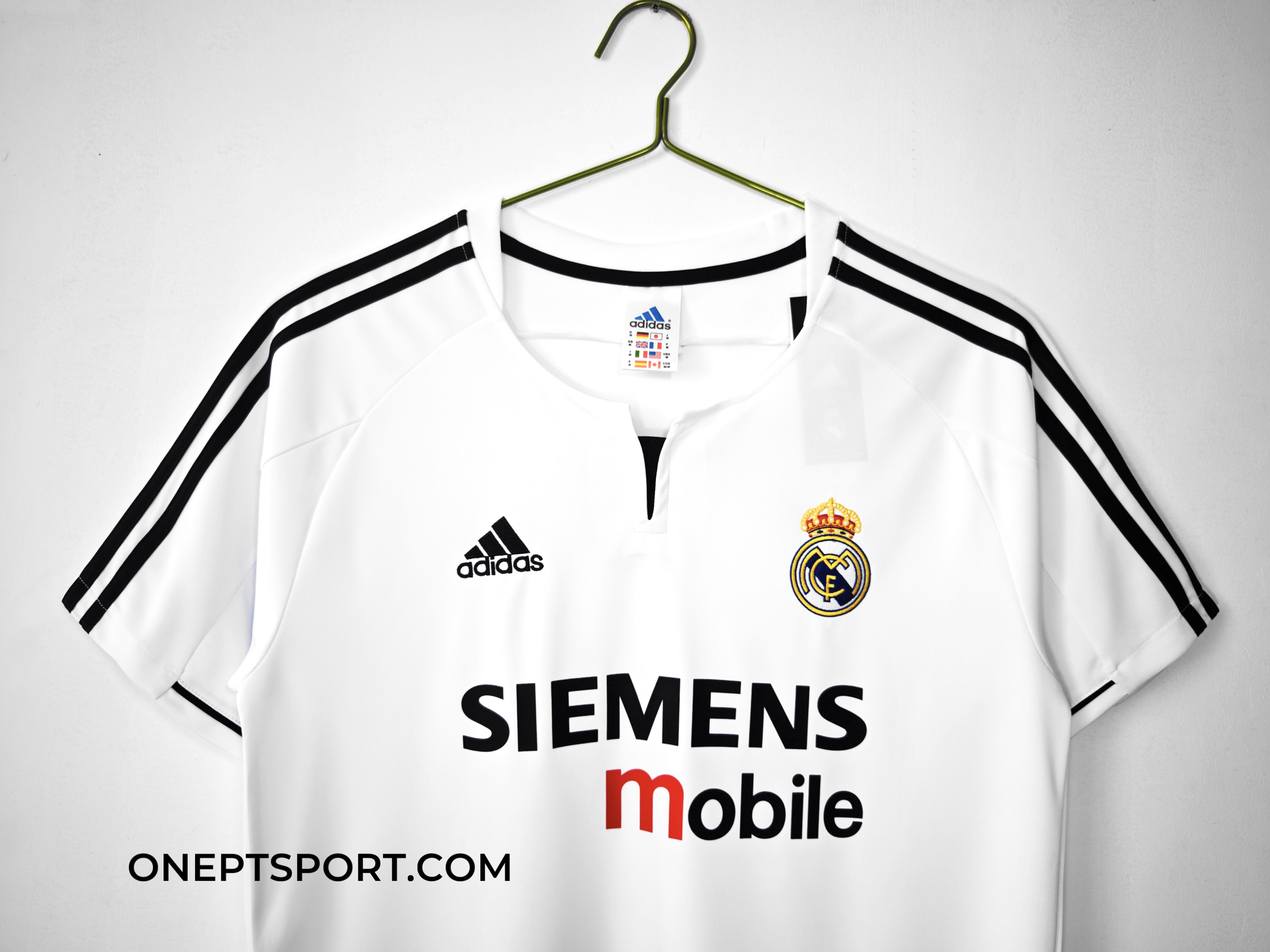 Camisola principal Real Madrid 2003/2004 - Versão adepto 4