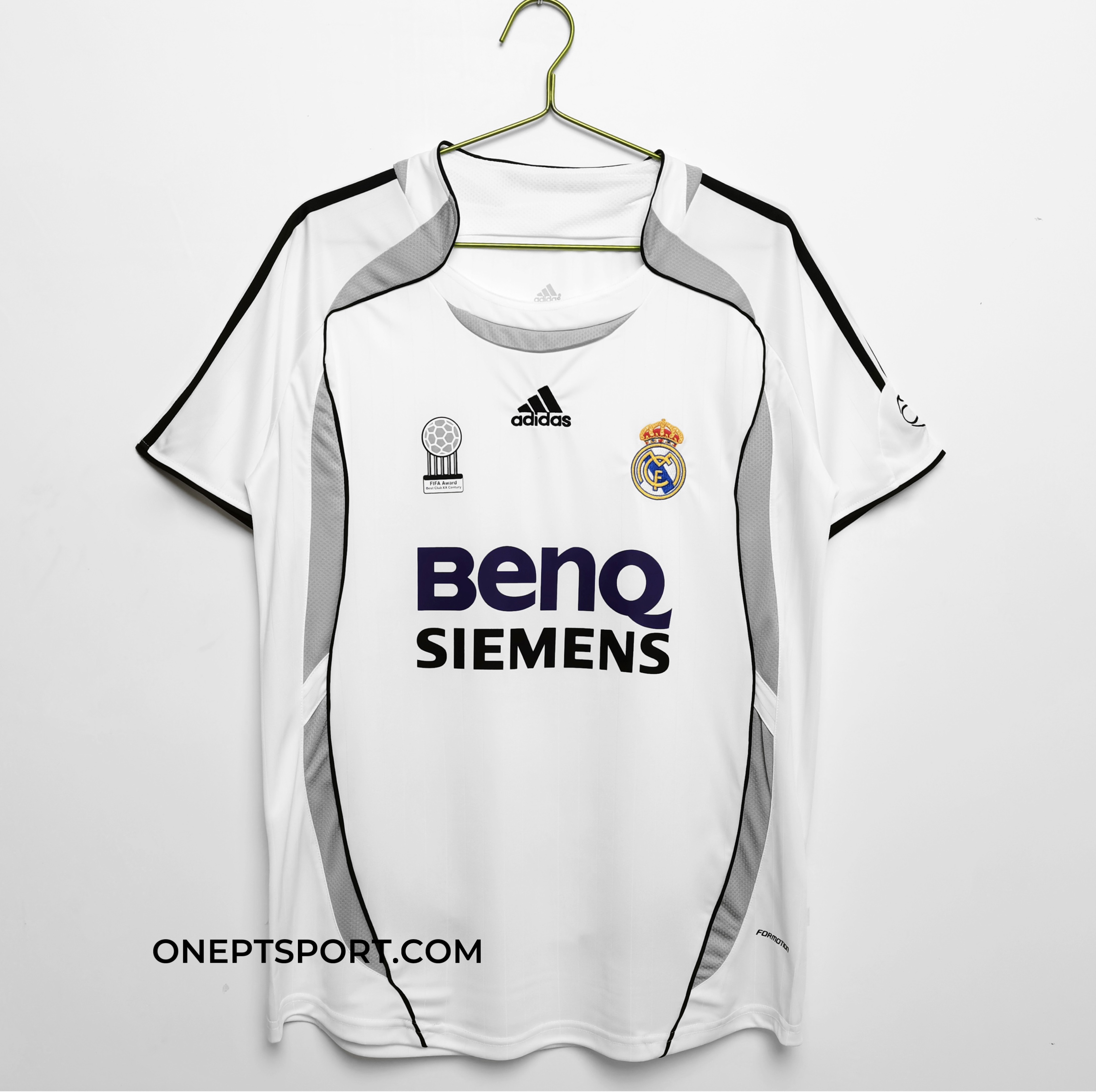 Camisola principal Real Madrid 2006/2007 - Versão adepto 1
