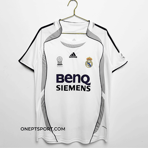 Camisola principal Real Madrid 2006/2007 - Versão adepto