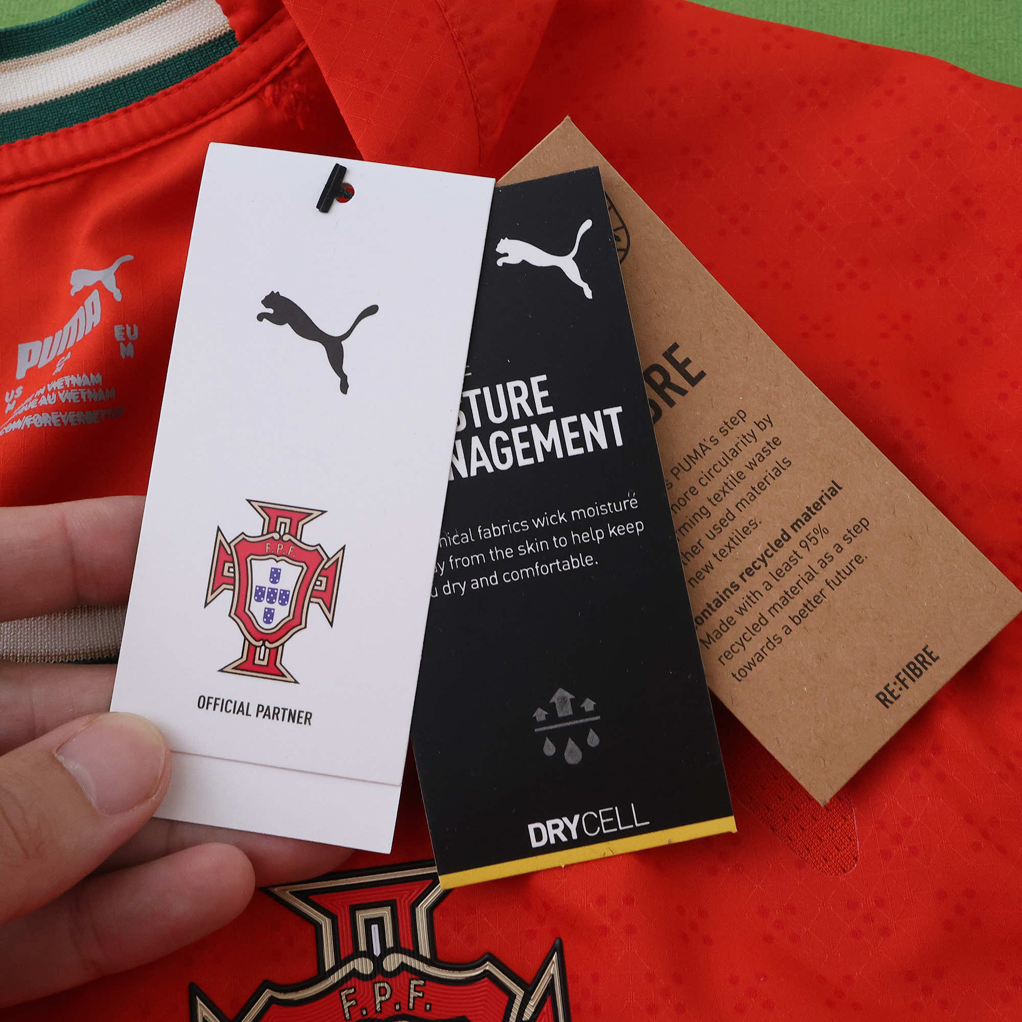 Camisola Principal Portugal 2025 - Versão Jogador 7