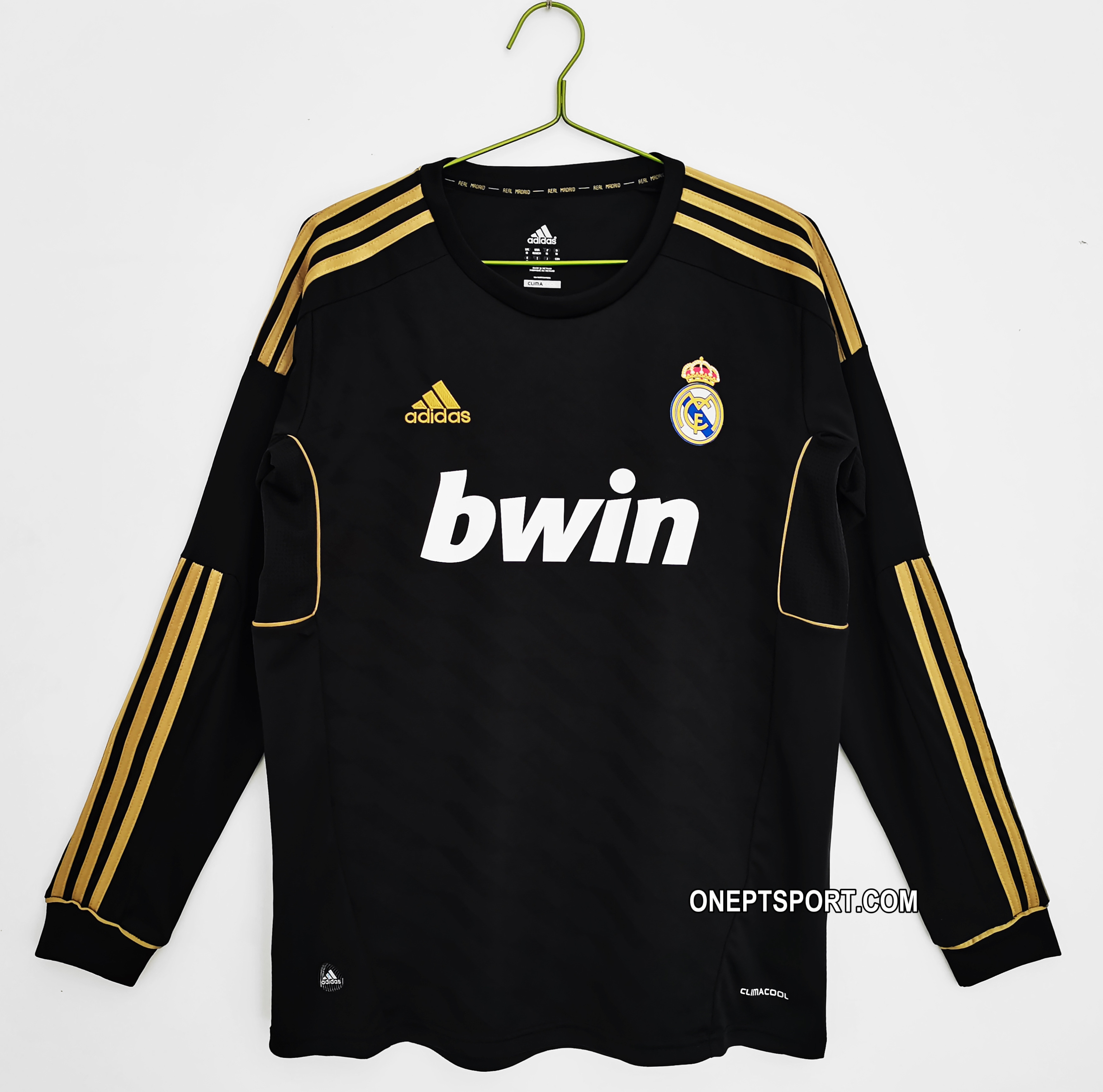 Camisola alternativa Real Madrid 2011/2012 - Manga comprida - Versão adepto 1