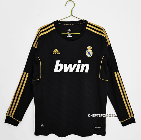 Camisola alternativa Real Madrid 2011/2012 - Manga comprida - Versão adepto